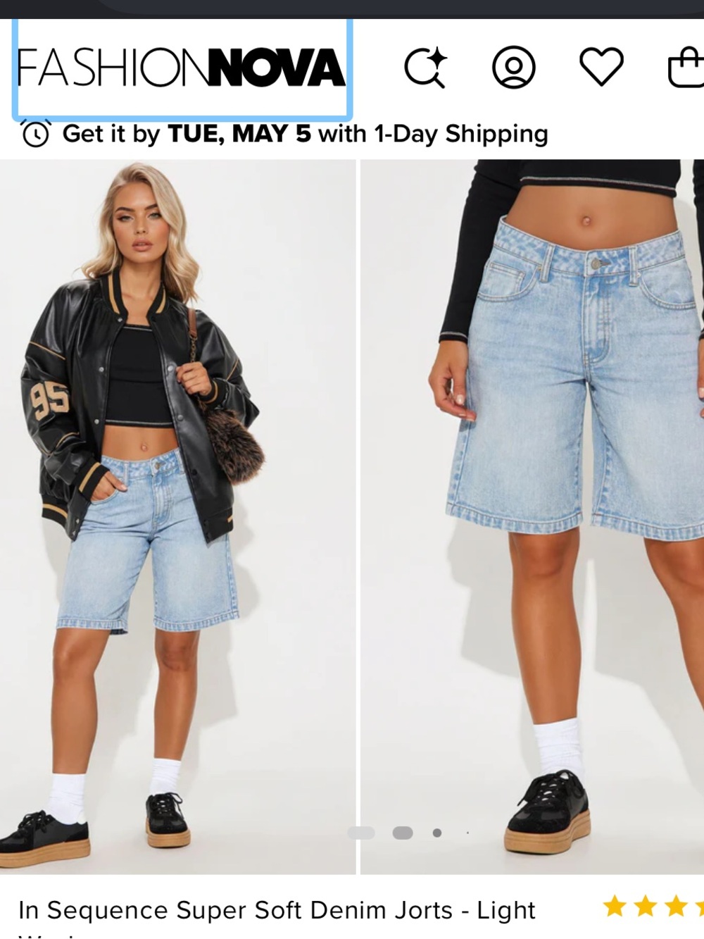 New Fashion Nova Jorts